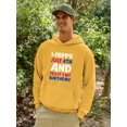 thumbnail image 2 of July 4Th Is My Birthday Hoodie Men - Men Hoodie, 3XL, 2 of 4