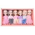 thumbnail image 1 of Muñecas para niñas, juguetes, muñecas, mini muñecas para bebés, juguetes, muñecas, juguetes, juego resistente y resistente, 1 of 8