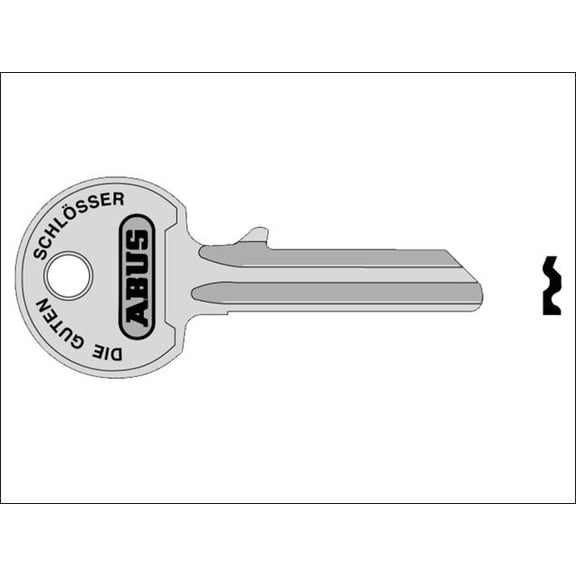 ABUS - 36/55 55mm Right Hand Key Blank