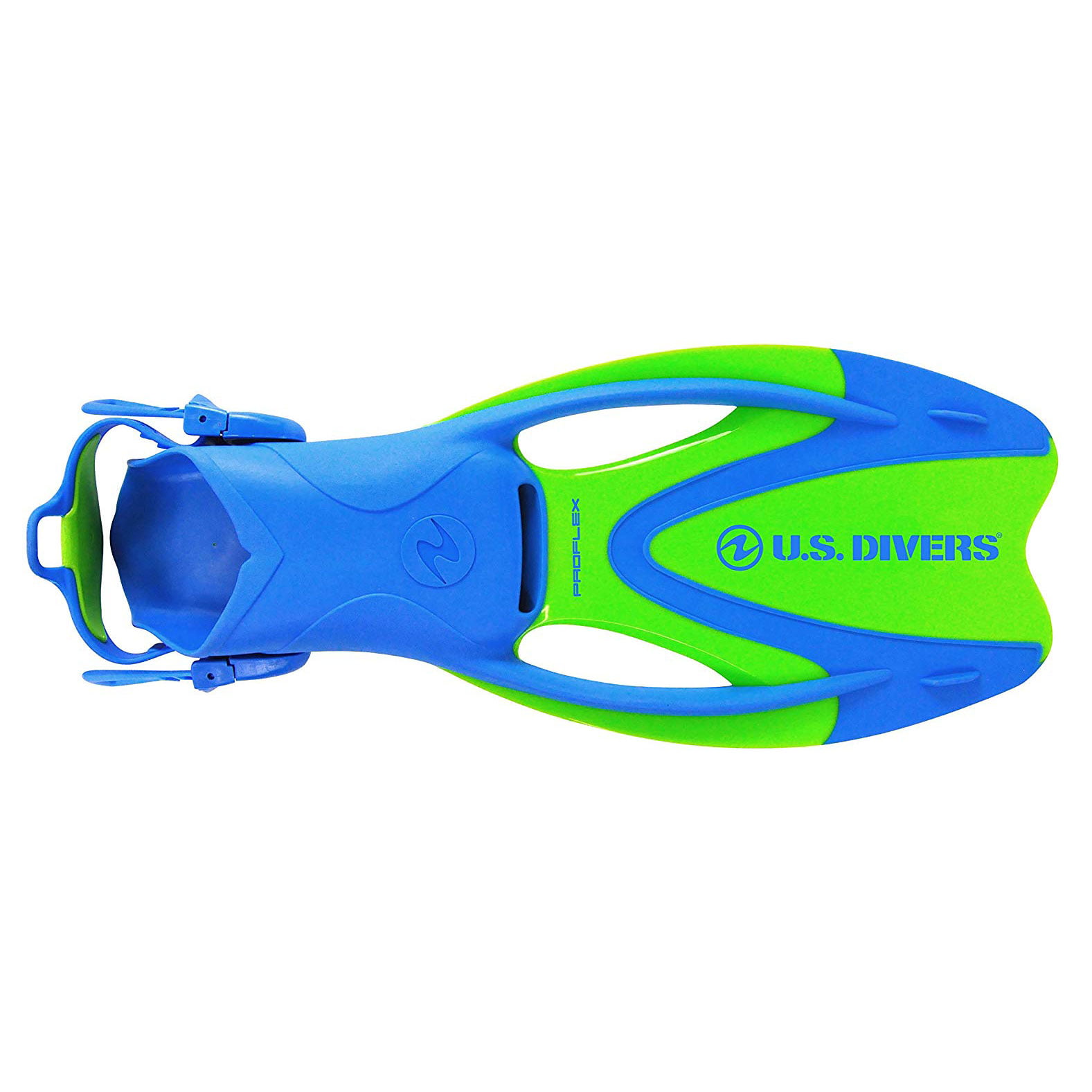 U.S. Divers Dorado II Junior Mask, ProFlex Fins, Jr Snorkel Gear 