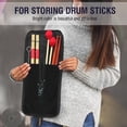 thumbnail image 3 of Étui pour Baguettes de Tambour IRIN, Sac de Rangement pour Baguettes, Support pour Baguettes avec Poignée Portable pour Accessoires de Tambour, Matériel Pédagogique, 3 of 7