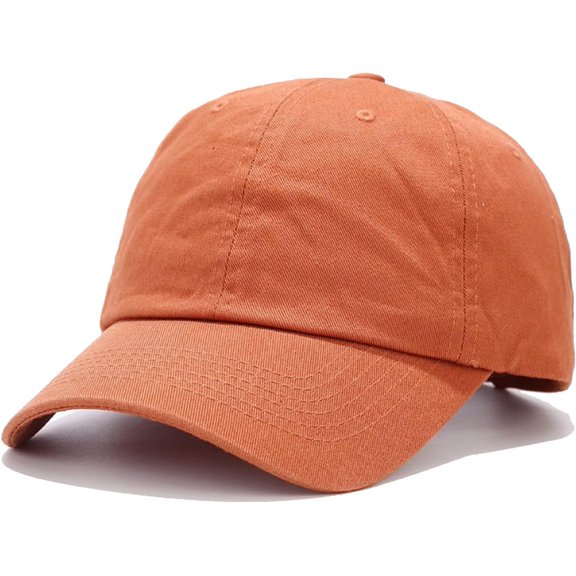 Minzimin Baseball Cap Golf Dad Hat Adjustable Original Classic Low Profile Cotton Hat Unconstructed Plain Cap Men Women