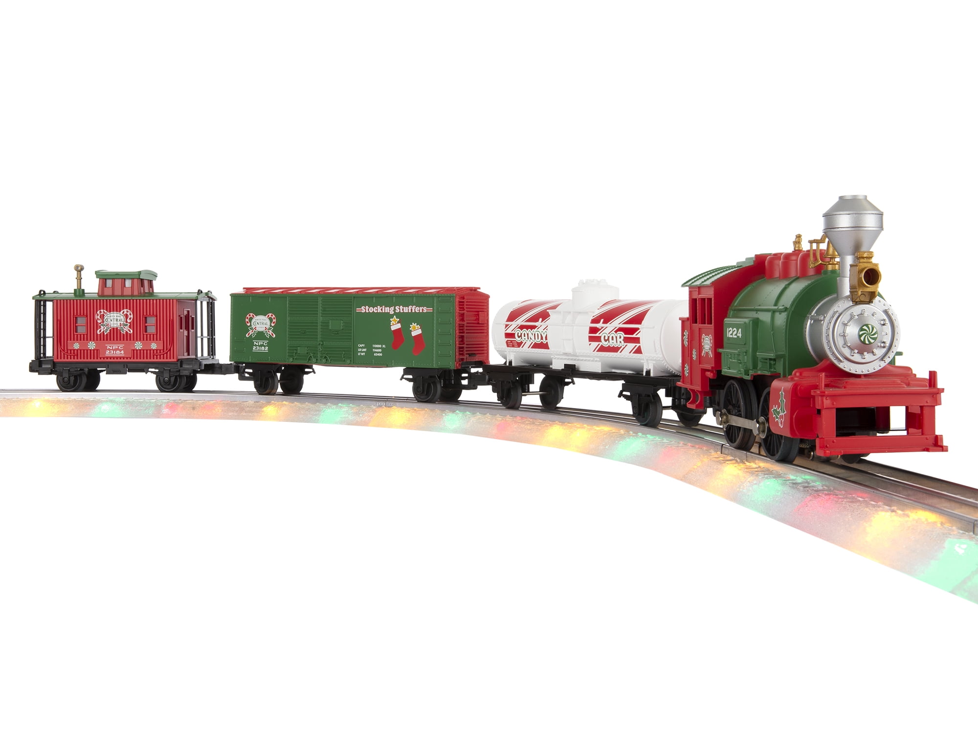 Lionel Junction North Pole Central Electric O Gauge Model Train Set with  Remote and Bluetooth Capability