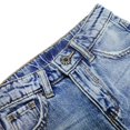 thumbnail image 2 of KIDSCOOL SPACE Baby Girls Boys Jeans Shorts,Ripped Simple Design Cute Summer Denim Pants,Blue,2-3 Years, 2 of 5