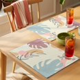 thumbnail image 4 of Placemat Set of 4 Boho Abstract Placemats for Dining Table Geometric Morandi Color Minimalist Washable Table Mats for Kitchen and Party Decor Indoor & Outdoor Use, 4 of 8