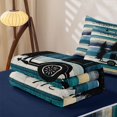 thumbnail image 5 of catabedysis Coastal Camping Zipper Twin Comforter Sets with Fitted Sheet and 2 Pillowcases,Camper Print Zipper Bedding Set For Boys,Multicolor,Navy Blue Reversible,4 Pieces, 5 of 7
