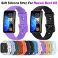 thumbnail image 4 of Accessories Sport Smart Watch Replacement Watch Bracelet Silicone Strap Wristband PURPLE, 4 of 8