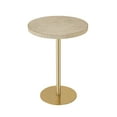 thumbnail image 4 of TOV Furniture Fiona Marble Gold Side Table, 4 of 6