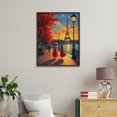 thumbnail image 4 of Paint By Numbers Kit for Adults Beginner - Autumn Stroll Paris Sunset Romance DIY Canvas Painting Kits for Adults, Frameless Paint By Number for Adults for Home Wall Decor 16x20 Inch, 4 of 7