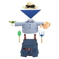 thumbnail image 2 of Sruoe Porch Goose Outfits, 23" Porch Goose Clothes for Lawn Yard and Patio Decoration, Lawn Goose Clothing for Cement Goose Lawn Goose Outfit, Garden Goose Costume, 2 of 9