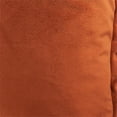 thumbnail image 3 of Michael Amini Conner 20" Velvet Throw Pillow - Paprika in Set of 2, 3 of 4