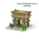 thumbnail image 4 of Bloques De construcción del Big Ben para niños, juguete De construcción De la pirámide del Taj Mahal del Puente De la ciudad De Londres, modelo 2023, 4 of 4