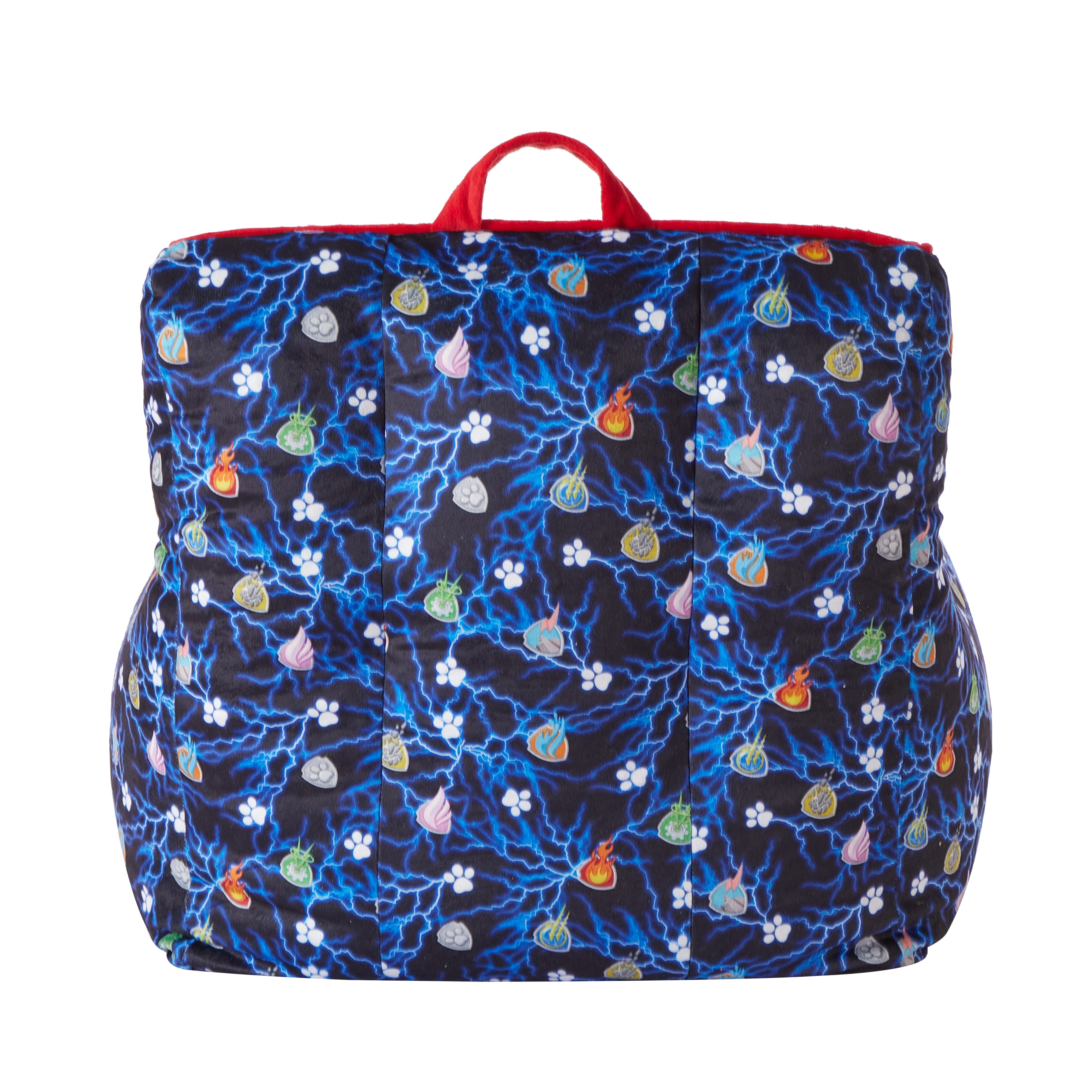 Nickelodeon Red & Blue Paw Patrol Square Beanbag for Kids (Ages 3+)