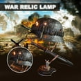 thumbnail image 2 of War Relic Lamp Bayonets Bullets Battle Relic Made Office Decor Light for Bedroom, 2 of 7