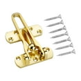 thumbnail image 3 of Cerradura de puerta con barra oscilante, cerradura de puerta de seguridad, herrajes para puertas de alta resistencia, pestillo abatible para Dorado, 3 of 9