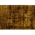 thumbnail image 1 of Ahgly Company Machine Washable Indoor Rectangle Persian Yellow Bohemian Area Rugs, 5' x 8', 1 of 4