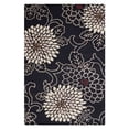 thumbnail image 2 of Rugsotic Carpets Hand Tufted Wool Eco-Friendly Area Rugs - 5'x8', Rectangle, Black, Modern Contemporary Design, High Pile Handmade Anti Skid Rugs for Living Room, Bed Room (K00664), 2 of 6