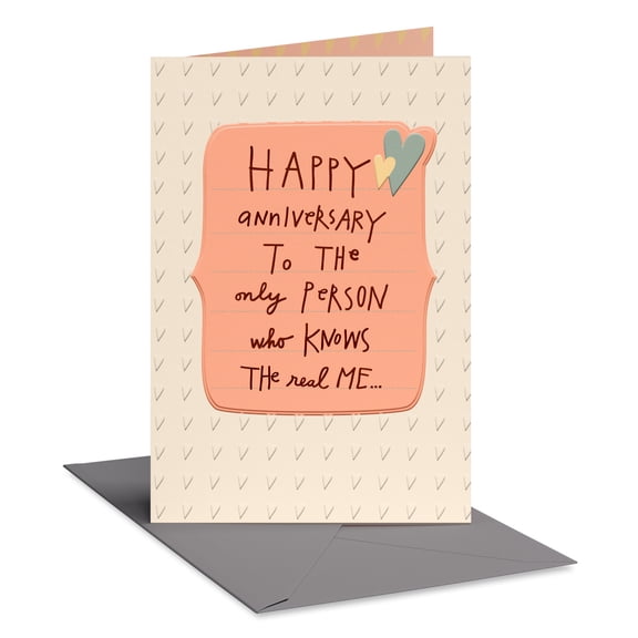 American Greetings Romantic Anniversary Card for Husband (The Only One)