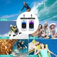 thumbnail image 6 of Waterproof Phone Pouch,Underwater Phone Cases for iPhone 14 Pro Max,Waterproof Dry Bag for Cruise Travel Essentials Phone Water Protector Pouch-Black&Bright Red-2Pack, 6 of 6