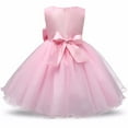 thumbnail image 2 of AAMILIFE Robe Fleur Princesse Fille Tutu Mariage Anniversaire Fête Robe Enfant Costume Enfants, 2 of 3