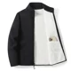 thumbnail image 3 of Kawaii moda coreana invierno hombres mujeres cremallera completa suave Polar chaqueta de lana recreación al aire libre atletismo correr pista abrigo sudaderas con capucha, 3 of 5