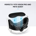 thumbnail image 4 of 2 Pack Lens Protector Cover Accessories Compatible with Oculus Meta Quest 3/3S, Quest 2/Quest, Rift S and Vive Index, Apple Vision Pro, Protects VR Lenses from Sunlight, Scratches and Dust, 4 of 8