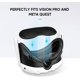 thumbnail image 4 of 2 Pack Lens Protector Cover Accessories Compatible with Oculus Meta Quest 3/3S, Quest 2/Quest, Rift S and Vive Index, Apple Vision Pro, Protects VR Lenses from Sunlight, Scratches and Dust, 4 of 8