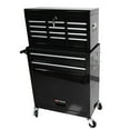 thumbnail image 3 of Tcbosik 8-Drawer Rolling Tool Chest, Tool Storage Cabinet w/Lockable Wheels and Detachable Top, Tool Organizer Box for Garage Warehouse Repair Shop, Black, 3 of 8
