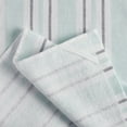 thumbnail image 4 of Martha Stewart Morris Stripe Cotton Kitchen Towel Set, Aqua, 2 Piece, 4 of 4