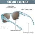 thumbnail image 4 of Gafas de Sol Peekaco Polarizadas UV400 para Usar sobre Anteojos para Hombre y Mujer, 4 of 7