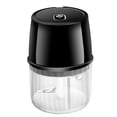 thumbnail image 1 of Picadora de Ajos Eléctrica, Recargable por USB, Picadora de Alimentos Inalámbrica Portátil, Procesador de Alimentos Pequeño - 250 ML, 1 of 5