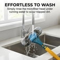 thumbnail image 5 of Window Screen Cleaning Brush, Window Screen Cleaner Tool with Squeegee & Crevice Brush, Multi-Purpose Cleaning Brush for Patio, Door, Porch Screens, Double Sided Wet & Dry Dual Use, 5 of 8