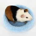 thumbnail image 5 of SPRING PARK Soft Plush Round Pet Bed for Cats or Small Dogs, Mini Sized Dog Cat Bed Self Warming Autumn Winter Indoor Snooze Sleeping Cozy Kitty Teddy Kennel, 5 of 6