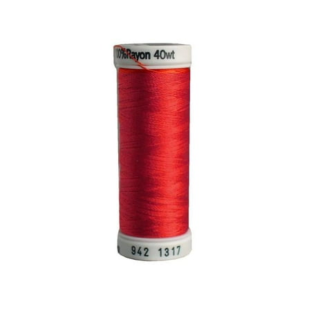Poppies Thread - Sulky Rayon Thread 40wt 250yd Poppy Red