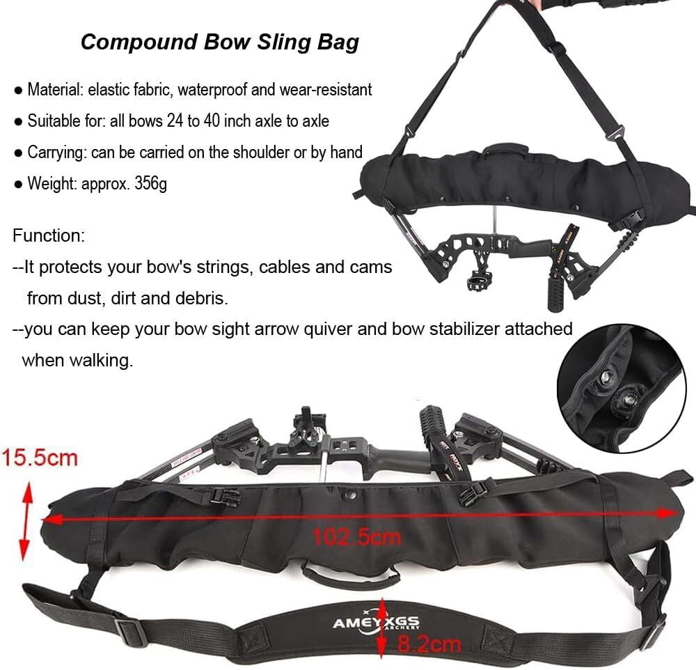 AMEYXGS Archery Compound Bow Arrow Kit for Outdoor Hunting Bow