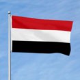 thumbnail image 2 of Aihccy Republic of Yemen Flag with Brass Grommets Size - 3x5Ft, 2 of 3