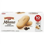 Pepperidge Farm Milano Cookies, Dark Chocolate, 10 Packs, 2 Cookies per Pack