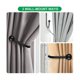 thumbnail image 2 of 8 ganchos para sujetar cortinas Gancho para sujetar cortinas de pared Ganchos decorativos para sujetar cortinas de ventana D, 2 of 5