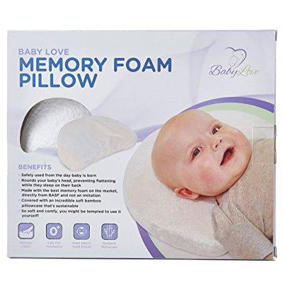 walmart baby flat head pillow