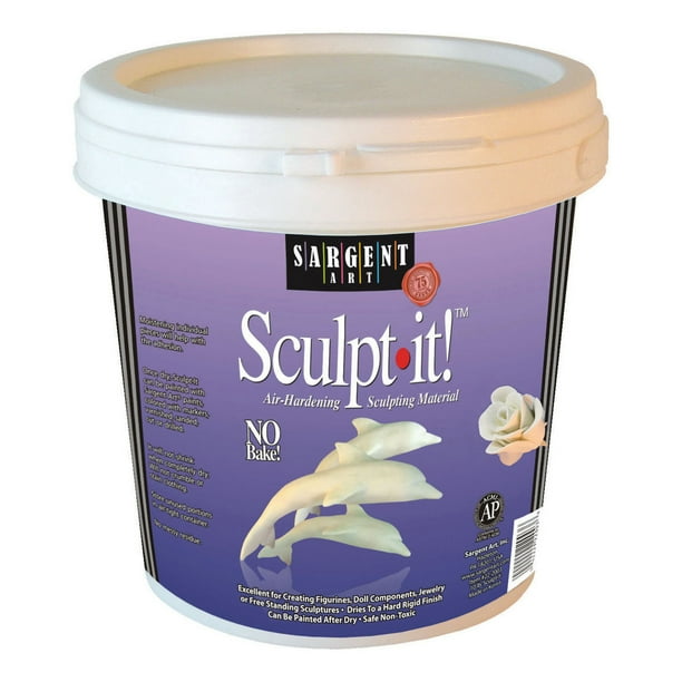 Sculpt It Air Hardening Sculpting Material 2 Lb Per Pack 2 Packs 