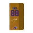 thumbnail image 2 of Keyscaper Dawson Knox Brown Buffalo Bills Folio iPhone Case, 2 of 7