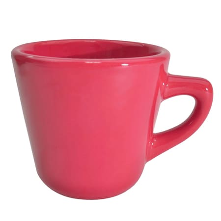 

Las Vegas Tall Cup Red 7.5 Oz. 3-1/4 Dia. X 3 H Stoneware Red