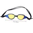thumbnail image 3 of Mens Swimming Goggles Crystal Swim Goggles Swimming Glasses Racing Swim Goggles Mirrored Swimming Goggles, 3 of 4