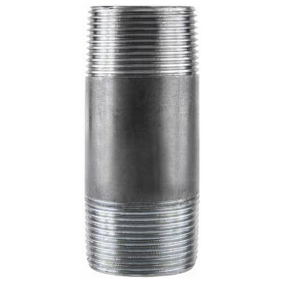 STZ 500835 1-1/4 x 3-1/2 In. Black Pipe Nipple - Quantity 5