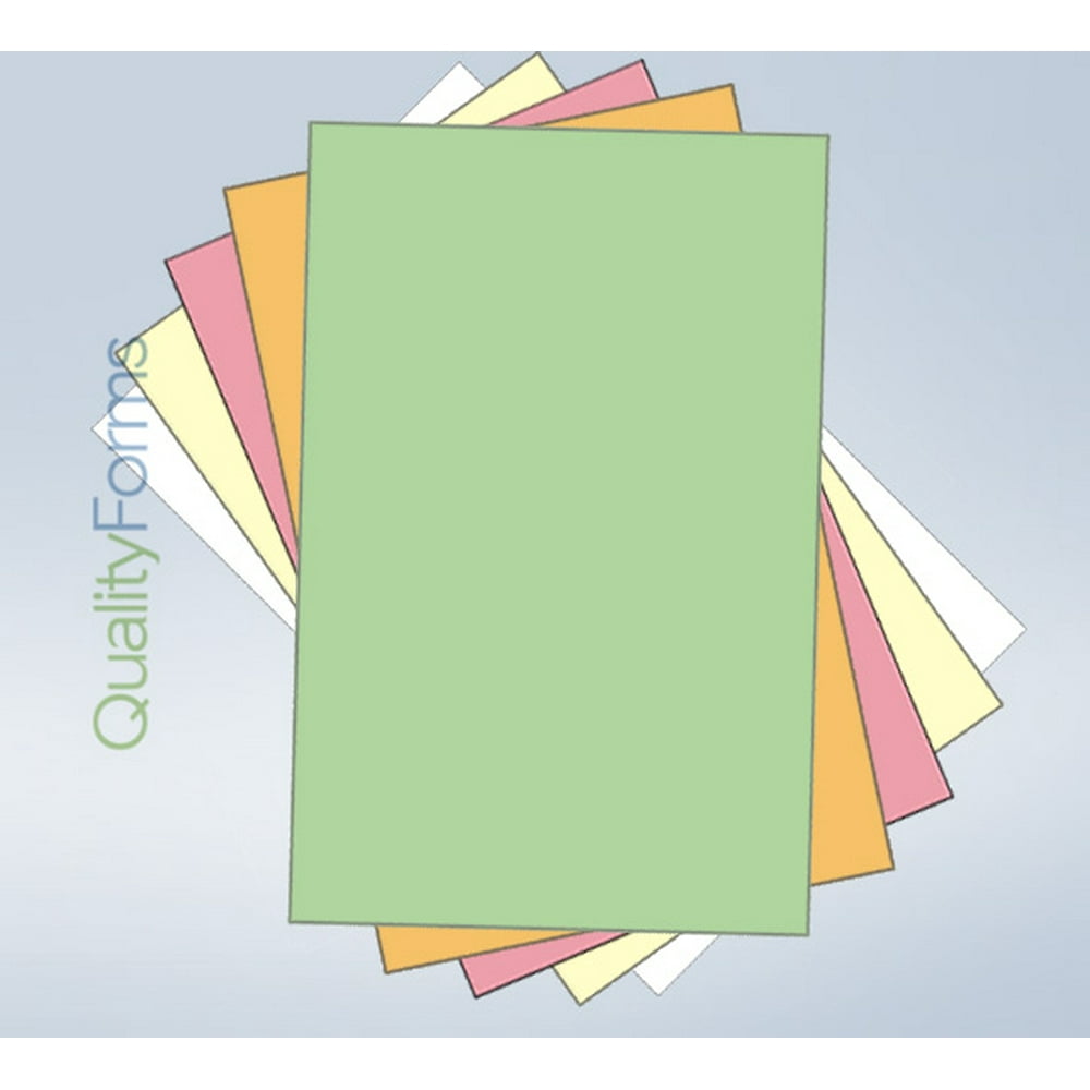 Legal Size 5 part NCR Paper Ream Reverse