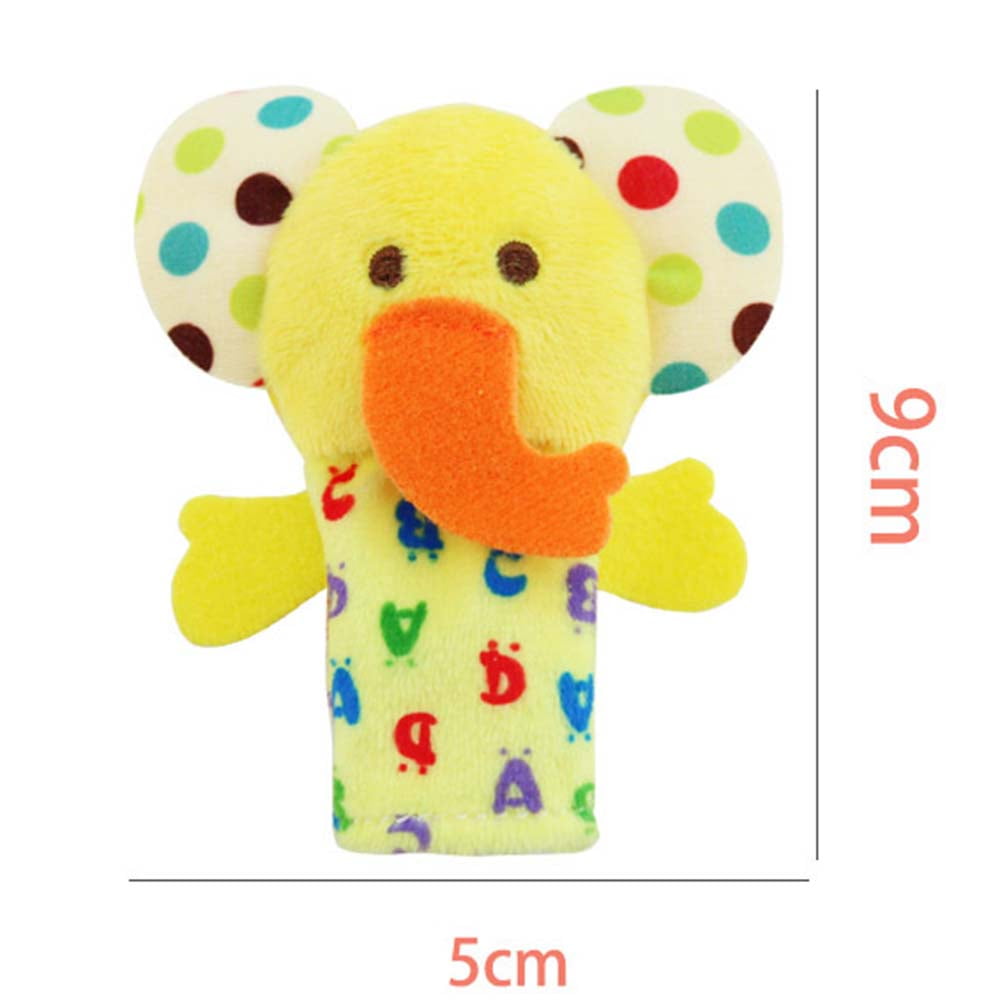 Kids finger puppets 5pcs Plush Animal Finger Puppets Set Baby Story