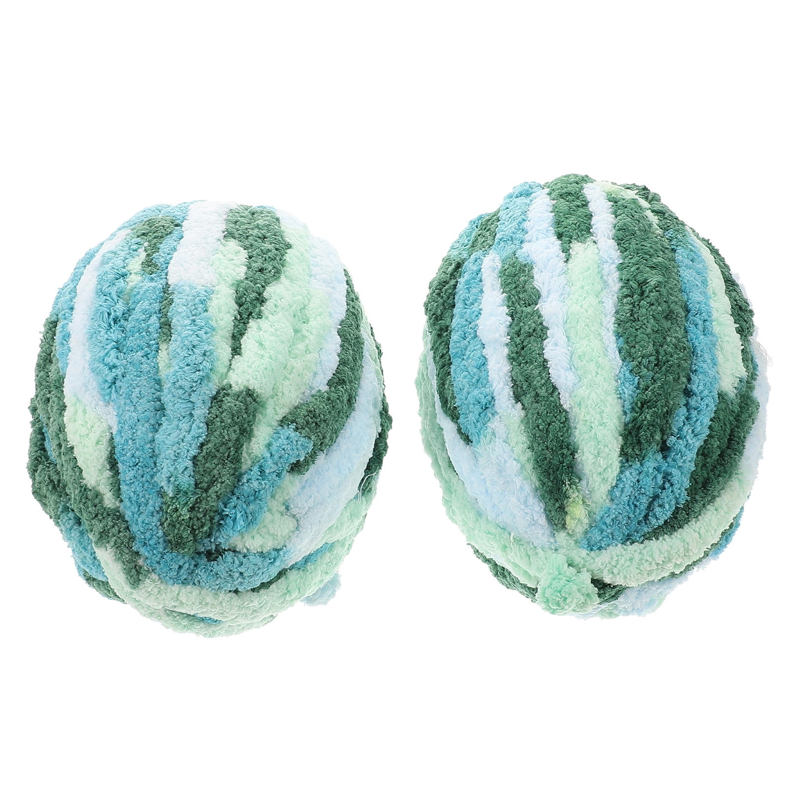 FELTECHELECTR DIY Chunky Chenille Yarn 8-Color Set for Knitting, Crochet, Crafts & Home Decor Projects
