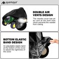 thumbnail image 6 of Ayamaya 210D Heavy Duty  Lawn Mower Cover, Adjustable Riding Lawn Mower Covers for Outdoor-Black, 6 of 7