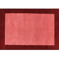 thumbnail image 1 of Ahgly Company Indoor Rectangle Abstract Red Contemporary Area Rugs, 8' x 10', 1 of 4