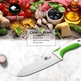 thumbnail image 4 of Ceramic Knife Set with Cover and Peeler, 3/4/6 Inch White Paring Knives for Kitchen, Ultra Sharp Kitchen Knives for Fruits Vegetables, 4 of 8